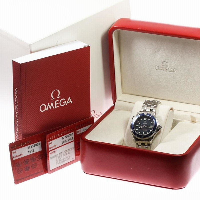オメガ OMEGA 2223.80 シーマスター300 デイト クォーツ