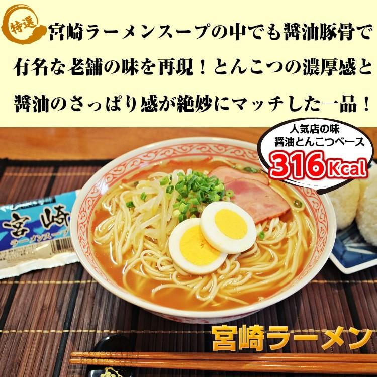 ポイント消化　宮崎ラーメン　500円　九州とんこつスープ　2人前セット　お取り寄せ　ご当地ラーメン　しょうゆ豚骨味　メール便商品　お試しグルメギフト