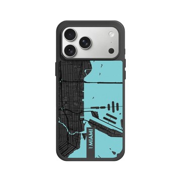 iPhone 17 Pro Max SolidX 黑 - JOCR - Miami (Black Logo)