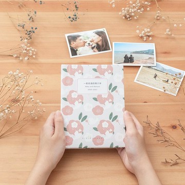 客製 精裝手作相本【花鳥絮語】相片書/週年紀念/生日/情人節禮物