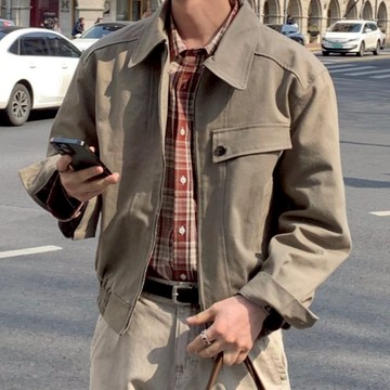 【Metanoia】🇰🇷韓製 短版翻領夾克外套