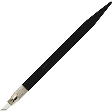 又敗家@日本NT Cutter筆刀雕刻筆刀D-400P等距刻線刀(9mm夾頭;握把菱格刻紋;附30°刀片.45°刀片各5片和刀片盒)細密切割刀 模型刻線工具 模型刀 公仔刀 雕刻刀 藝術刀pen knife亦適紙雕公仔【全館299超取免運】【APP下單點數4倍送】
