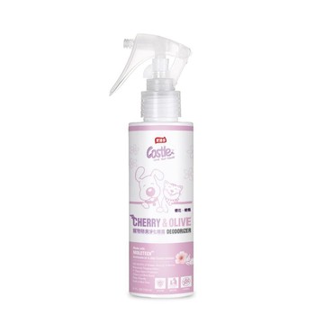 CASTLE 居家寵物空氣淨化劑150ml 櫻花橄欖(除臭淨化/寵物友善)