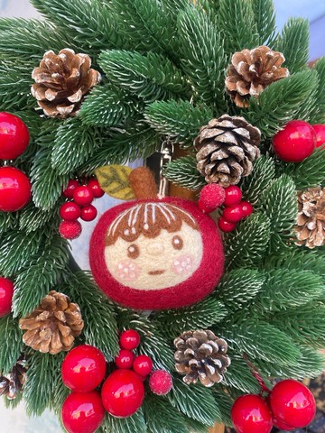 蘋果女孩娃娃 / 鑰匙圈