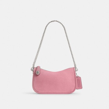 The Coach Originals Swinger 20 鏈條麂皮手袋