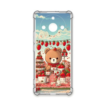realme 手機殼 TRON REALME 11 PRO 可愛草莓熊系列 四角防摔殼 手機殼