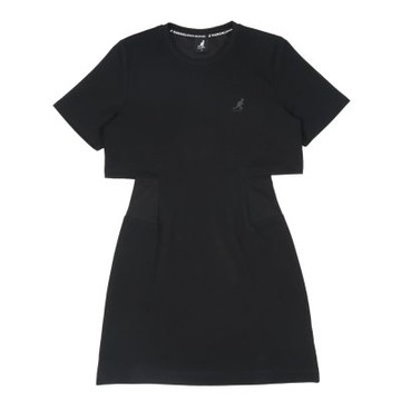 KANGOL 女 收腰連身裙 6522158120