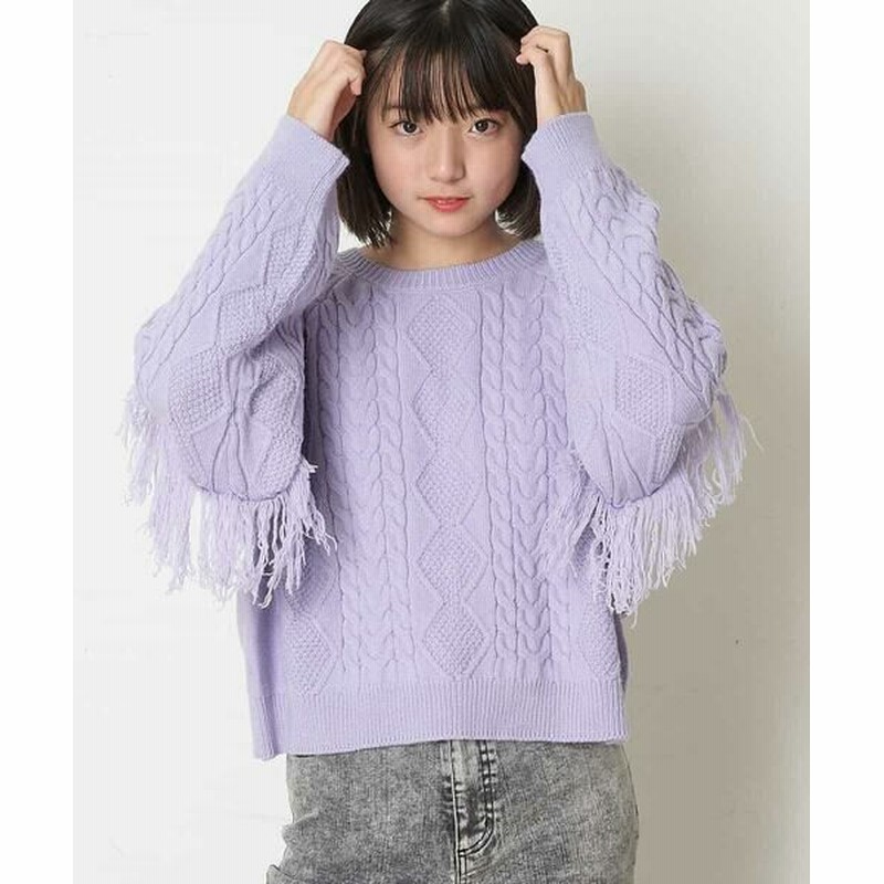 市場 SALE 39%OFF アー ニット 160 a.v.v フラワー刺繍ニット ヴェ