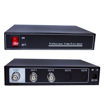 監控 視頻 同軸 高清BNC 分配器 1進2出 分支器 分屏器 1分2 類比分路器 分頻中繼器 同軸類比高清 一進二出