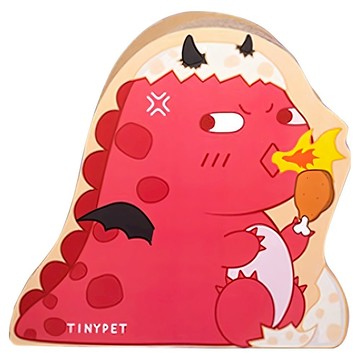 TINYPET 小芥 恐龍系列 貓抓板窩  果果  1個  2kg