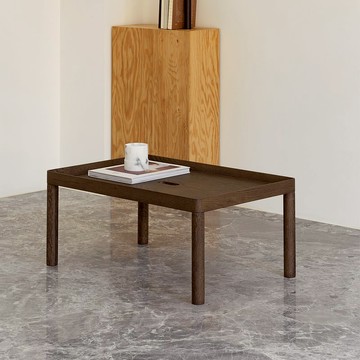 SISTER Table | 實木橡木咖啡桌 | 煙燻