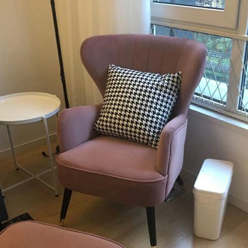 輕奢北歐風單人沙發懶人椅小戶型現代簡約房間臥室陽臺休閑小沙發