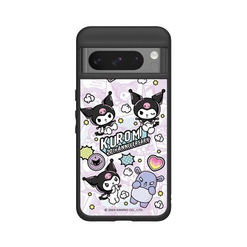 Pixel 8 Pro SolidSuit 黑 - 三麗鷗-酷洛米20週年 - 酷玩系列-漫畫風