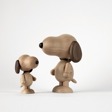 Boyhood｜史努比造型橡木擺飾(橡木/雪茄) -小