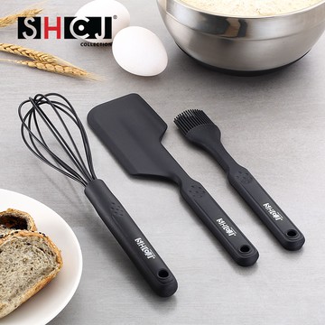 【生活采家】烘培助手全矽膠調理三件組