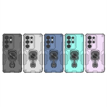 悟空指環殼支架殼 三星Galaxy S26+ Ultra A17 5G 四角全包 軍工級防摔手機殼 保護套