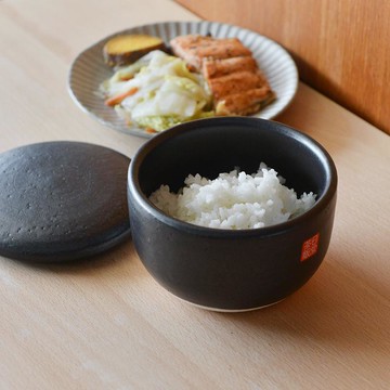日製萬古燒飯碗(附蓋)-小 單一規格