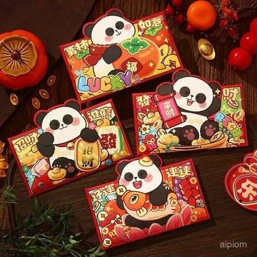 ☀️臺灣現貨☀️2026馬年紅包 新年利是封 春節壓歲錢包 立體卡通大紅包 馬年創意紅包 新年必備 橫款利是封 新年紅包
