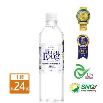 巴部農天然鹼性礦泉水510ml (24入/箱)