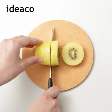日本ideaco usumono 圓形木纖維砧板-多色可選