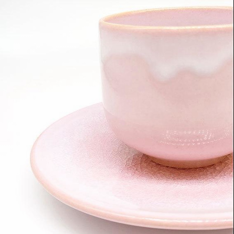 香合 陶器製 淡いピンク　萩焼 香合 陶器製 淡いピンク 萩焼