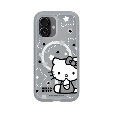 iPhone 17 AirX 流變灰 - 三麗鷗-Hello Kitty - 簡約系列-星光閃爍
