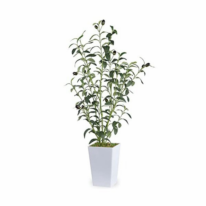 オリーブの木 フェイクグリーン 人工観葉植物 造花 観葉樹 光触媒 空気清浄 消臭 室内 75cm 通販 Lineポイント最大get Lineショッピング