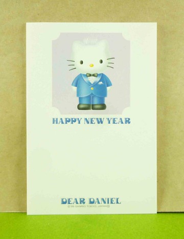 【震撼精品百貨】Hello Kitty 凱蒂貓 3入明信片-丹尼爾 震撼日式精品百貨