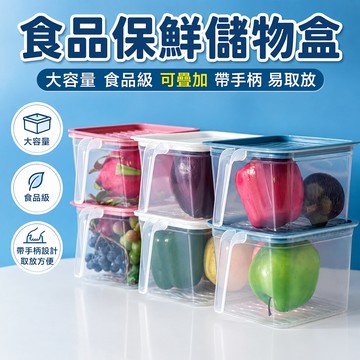 冰箱保鮮盒 食品級保鮮盒 水果保鮮 蔬菜保鮮 密封保鮮盒 保鮮盒 提把保鮮盒 食物儲藏盒 食物保鮮盒