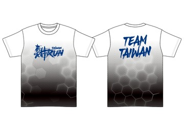 耕跑團-F7 3D超輕網眼短TEE -灰  中性版型 (預購)