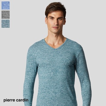 【pierre cardin 皮爾卡登】極速熱暖V領長袖