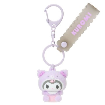 【震撼精品百貨】酷洛米_Kuromi~日本SANRIO三麗鷗 酷洛米立體植絨公仔吊飾-熊寶寶*58311