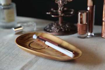 水月木質風格置物盤/文具/飾品/辦公桌/原木/婚禮小物/聖誕禮物