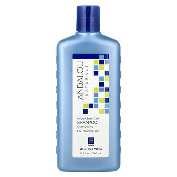 Andalou Naturals, 抵禦衰老洗髮水，適用於頭髮稀疏，摩洛哥堅果多功能細胞，11.5 液量盎司（340 毫升）