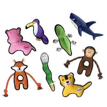 海洋森林系列 耐咬耐磨玩具 V-PET 玩偶 共六款