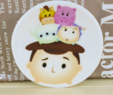 【震撼精品百貨】Metacolle 玩具總動員-瓷器小圓盤-Q板胡迪 震撼日式精品百貨