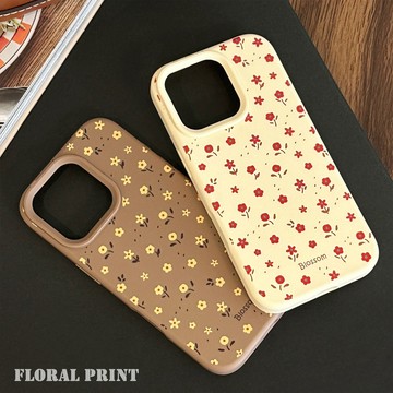 台灣出貨❤秋冬ins風碎花iphone17手機殼蘋果16pro max復古14適用15硅膠11軟