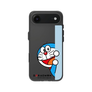 iPhone Air Clear (相機按鈕) 酷墨灰 - 哆啦A夢 Doraemon - 探頭看一看