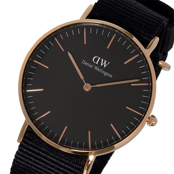 ダニエルウェリントン 腕時計 CLASSIC CORNWALL 36 ローズゴールド DW00100150 DW00600150 ブラック ブラック  | LINEショッピング