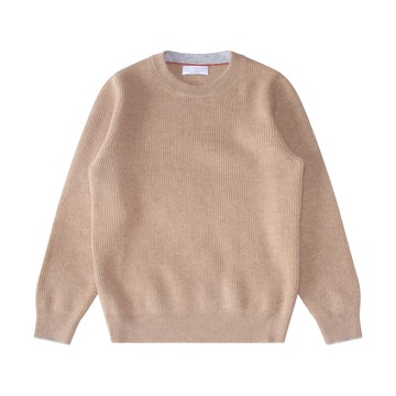 Brunello Cucinelli - Camel Cashmere Sweater