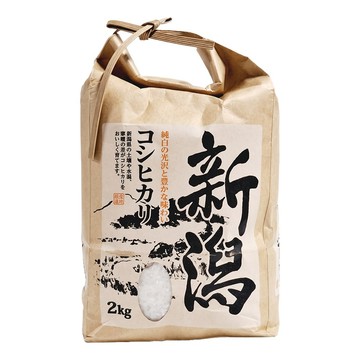 Well Life 悅生活 谷穗 2022年ITQI二星獎 新潟縣頂級料亭專用越息米 特A級  2kg  1包