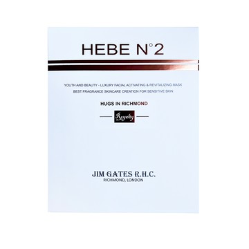 【JIM GATES R.H.C.】英國HEBE N°2頂奢極萃美顏賦活精華面膜-里奇蒙的擁抱【2入組】