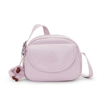 『貝殼包』泡泡紫翻蓋側背小包-STELMA