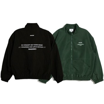 【SHADOW】5428010012 25FW MOTION TRACK JACKET 寬短版 尼龍外套 (二色)