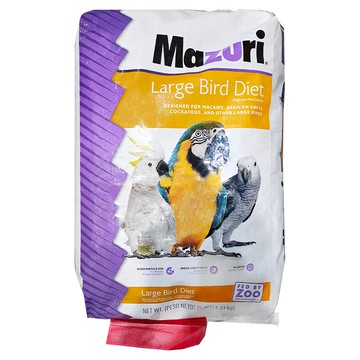 Mazuri 中大鸚鵡飼料  25lb  1袋