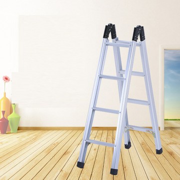 優樂悅~廠家批發 折疊人字梯子加厚鋁合金人字梯工程梯家用梯子樓梯