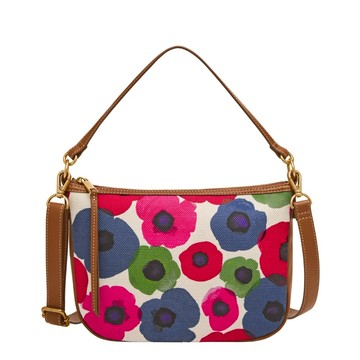 Skylar 帆布手提側背兩用包-多彩花卉 SHB3296782