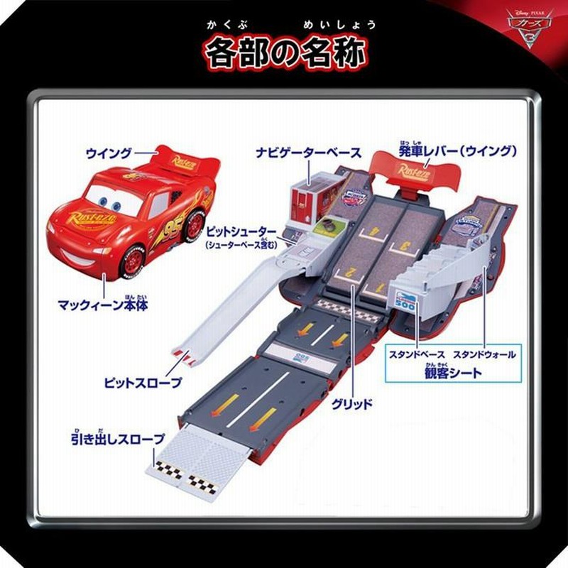 カーズ トミカ スピードウェイに変身! マックィーン 4904810894698 