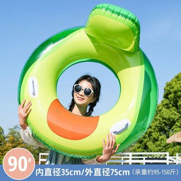 【臺灣出貨】游泳圈成人兒童加厚防側翻男女初學者水上充氣浮圈游泳裝備