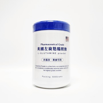 美國原裝 格萊思美 L-Glutamine 左旋麩醯胺酸 500g 美國製